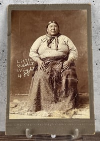 Little Rabbit Sac & Fox Indian Woman Photo