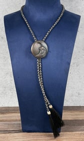 Ross Matteson 2016 Prix de West Bronze Bolo Tie