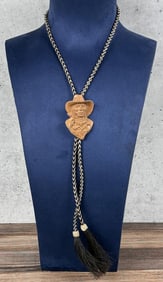 Mehl Lawson 2005 Prix de West Bronze Bolo Tie
