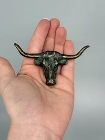 Grant Speed 1995 Prix de West Bronze Bolo Tie