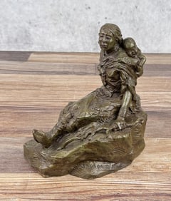Bob Scriver Sacajawea Bronze