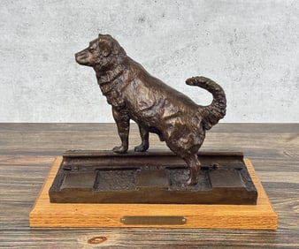 Bob Scriver Shep Forever Faithful Bronze
