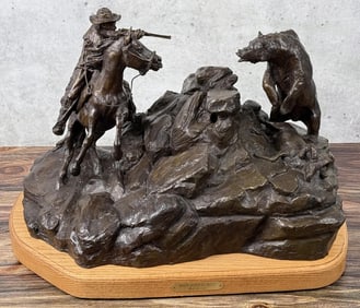 Bob Scriver When Hunters Meet Bronze