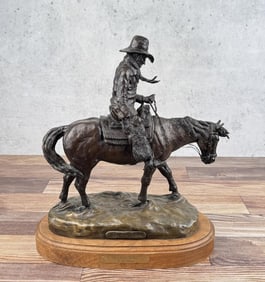 Clifton Cheek Heading Home Bronze