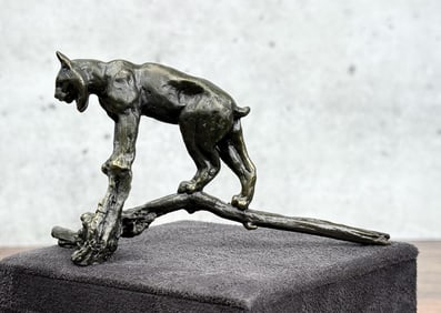 Philip R Goodwin Bobcat Bronze