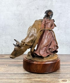 Jeffrey Rudolph Having Her Own Way Bronze