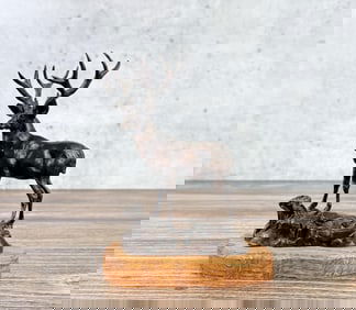 Gary Schildt Montana Mule Deer Bronze