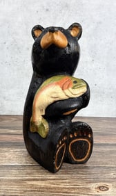 Big Sky Carvers Jeff Fleming Bear Wood Carving