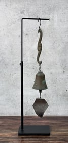 Harmony Hollow Works Cast Bronze Wind Bell