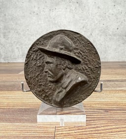 Charles M Russell Montana Bronze Medal