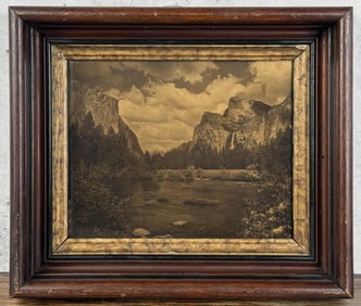 Arthur Clarence Pillsbury Yosemite Orotone Photo