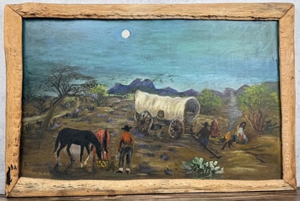 Domingo Franco Papago Indian Painting