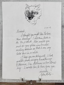John Nieto Signed Letter