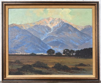 George Olson Sierra Nevada Mountains Painting