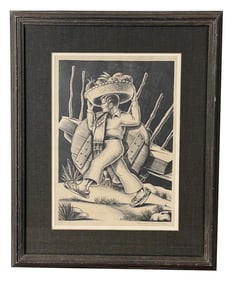 Ramon Contreras Lithograph Print