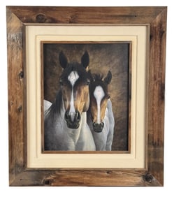 Toni Whitney Bigfork Montana Horse Painting