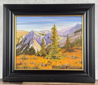Ed Wolff Sulfur Ridge Canada Painting