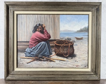 Richard Dick Baerman Indian Painting