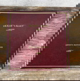 Death Valley 49ers Artist Sketchbook 1991