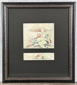Johnny Gruelle Friendly Fairies Paintings