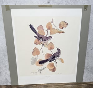 Ken Carlson Mocking Birds Artist Proof Print