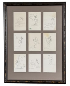 Ace Powell Indian Child Pencil Drawings