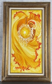Nancy McLaughlin The Sun Oil Painting