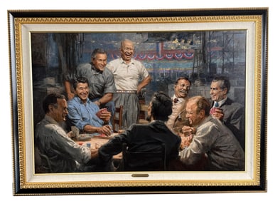 Andy Thomas Grand Ol Gang Giclee on Canvas