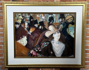 Sheldon Schoneberg Homage a'Toulouse Pastel
