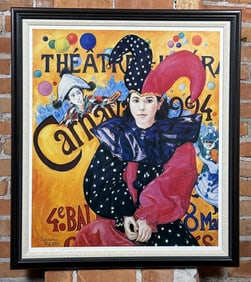 Sheldon Schoneberg Theatre Carnival Print