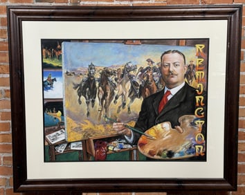 Sheldon Schoneberg Frederic Remington Pastel
