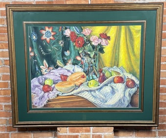 Sheldon Schoneberg Still Life Pastel