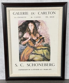 Sheldon Schoneberg Galerie Du Carlton Poster