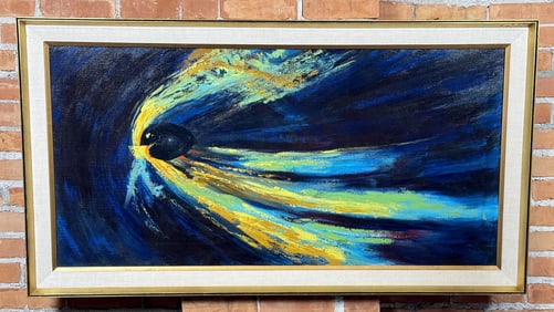 John Jones Abstract Oil Painting