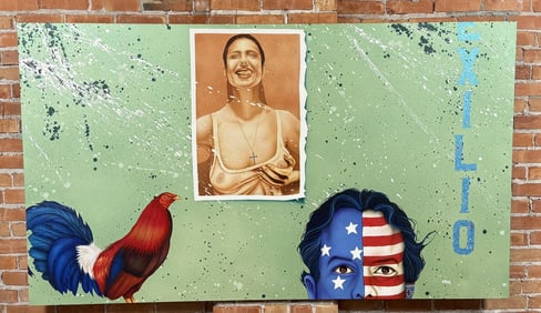 Henri Peter El Exilio Painting