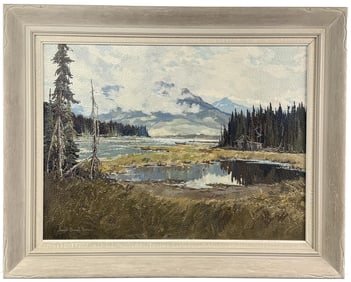 Harold Demont Olsen Saskatchewan Painting