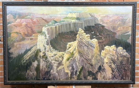 Donald Muth Grand Canyon Painting