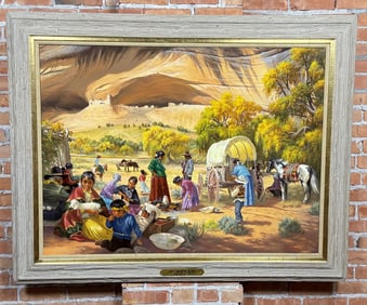 Fred Lucas Dinetah Painting