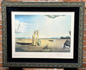 Salvador Dali Savage Beasts in the Desert Print