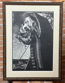 Russian Woodblock Print