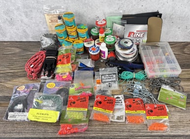 Collection of Fishing Lures and Accessories