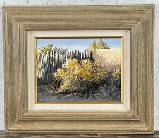 Patricia Rose Adobe Chamisa Painting