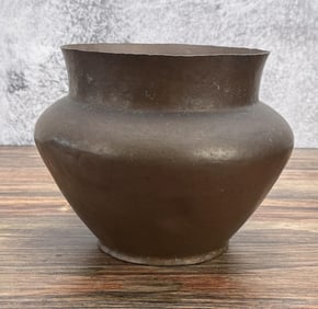 Arts & Crafts Hammered Copper Planter