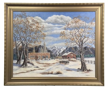 GE Weidner Southwestern Oil Painting