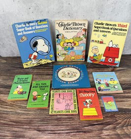 Group Of Charles M Schulz Charlie Brown Books