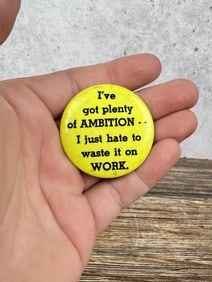 Vietnam War Counter Culture Button