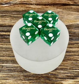 Diamond Jo Worth County Iowa Casino Used Dice