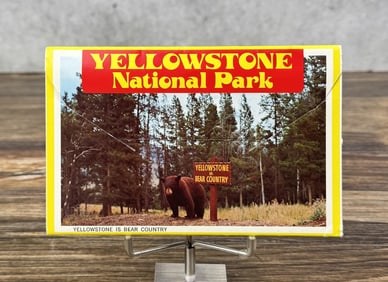 Yellowstone National Park Postcard Folder