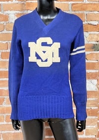 New Mexico School Of Mines Letterman Sweater