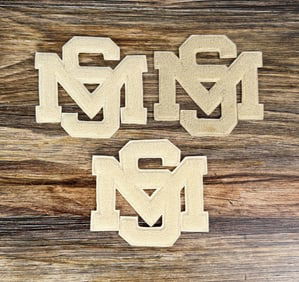 New Mexico School of Mines Varsity Jacket Letters
